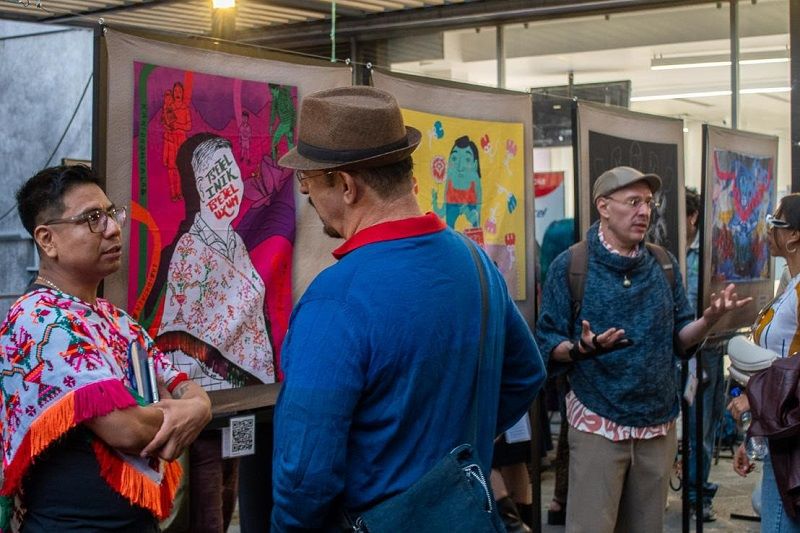 Artistas LGBTIQ+ y de Pueblos Originarios presentan exposición multilingüe NeO 202